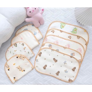 Combo 2 Chiếc Gối Xô Sơ Sinh - Gối Xô 10 Lớp Muslin Phong Cách Hàn Quốc Cho Bé Sơ Sinh Siêu Mềm, Mịn, Thấm Hút Mồ Hôi