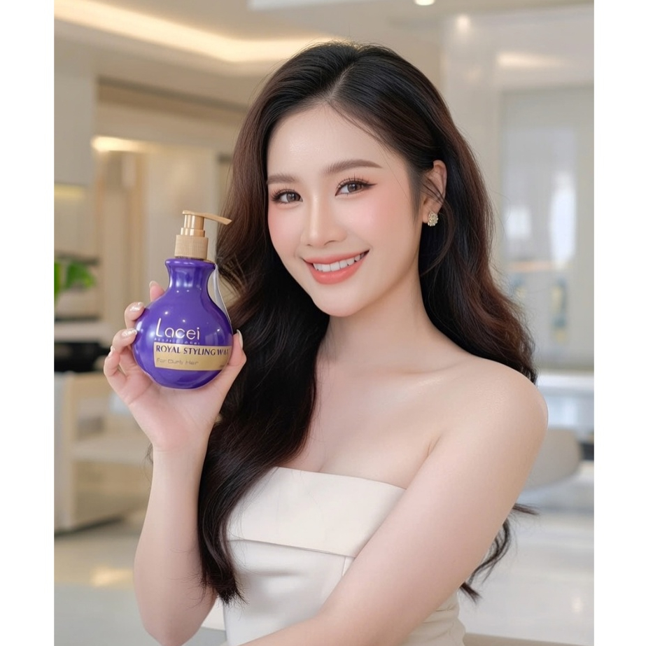 Wax Lacei Dành Cho Tóc Uốn 300ml