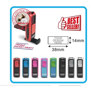 Khắc dấu tên, chức danh Trodat 9511, khắc dấu USB bỏ túi nhỏ gọn 38 x 14mm theo yêu cầu