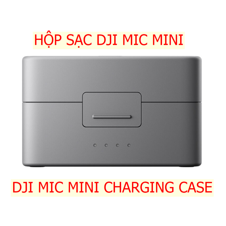 Hộp Sạc DJI Mic Mini, Lẻ Phụ Kiện DJI Mic Mini Hộp Sạc Đôi Chính Hãng – DJI Mic Mini Charging Case (