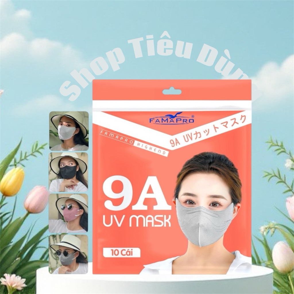Combo 100 Cái Khẩu Trang 9A] Khẩu trang y tế 5 lớp Famapro