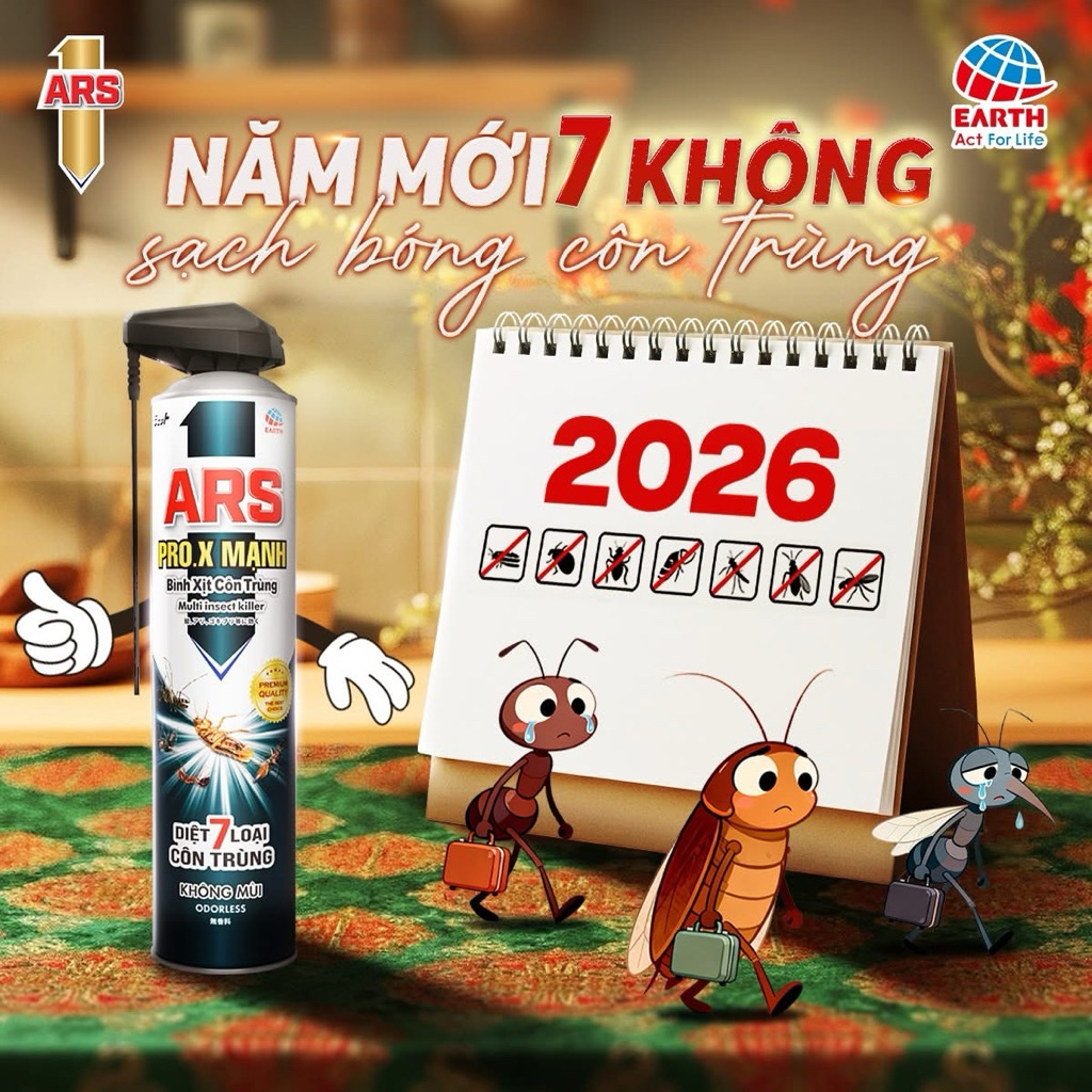 bình xịt muỗi x mạnh ars