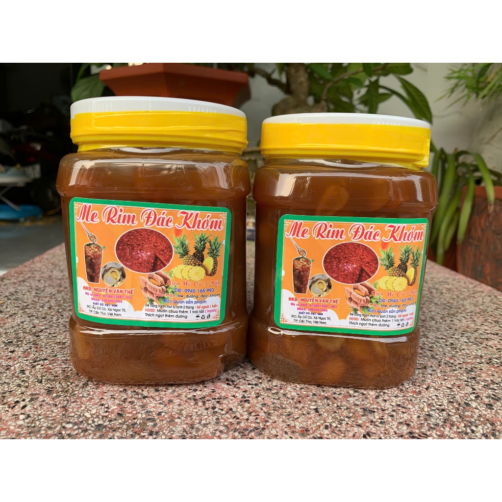 Combo 2 hủ Me Rim Đác Thơm-2Kg