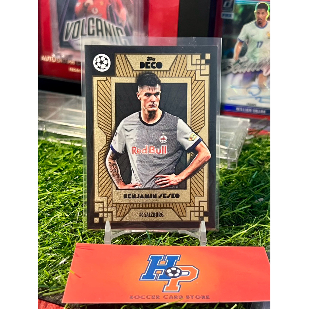 Thẻ bóng đá Benjamin Sesko Topps Deco 2021/22