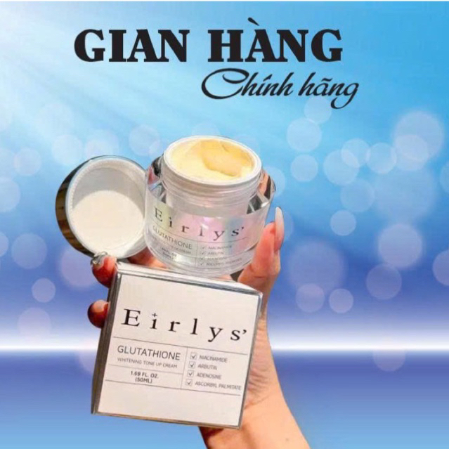 eirlys glutathione whitening tone up cream Kem Trắng Da Nâng Tone Eirlys Glutathione 50ml ⚜️ Hàn Quốc main image 0