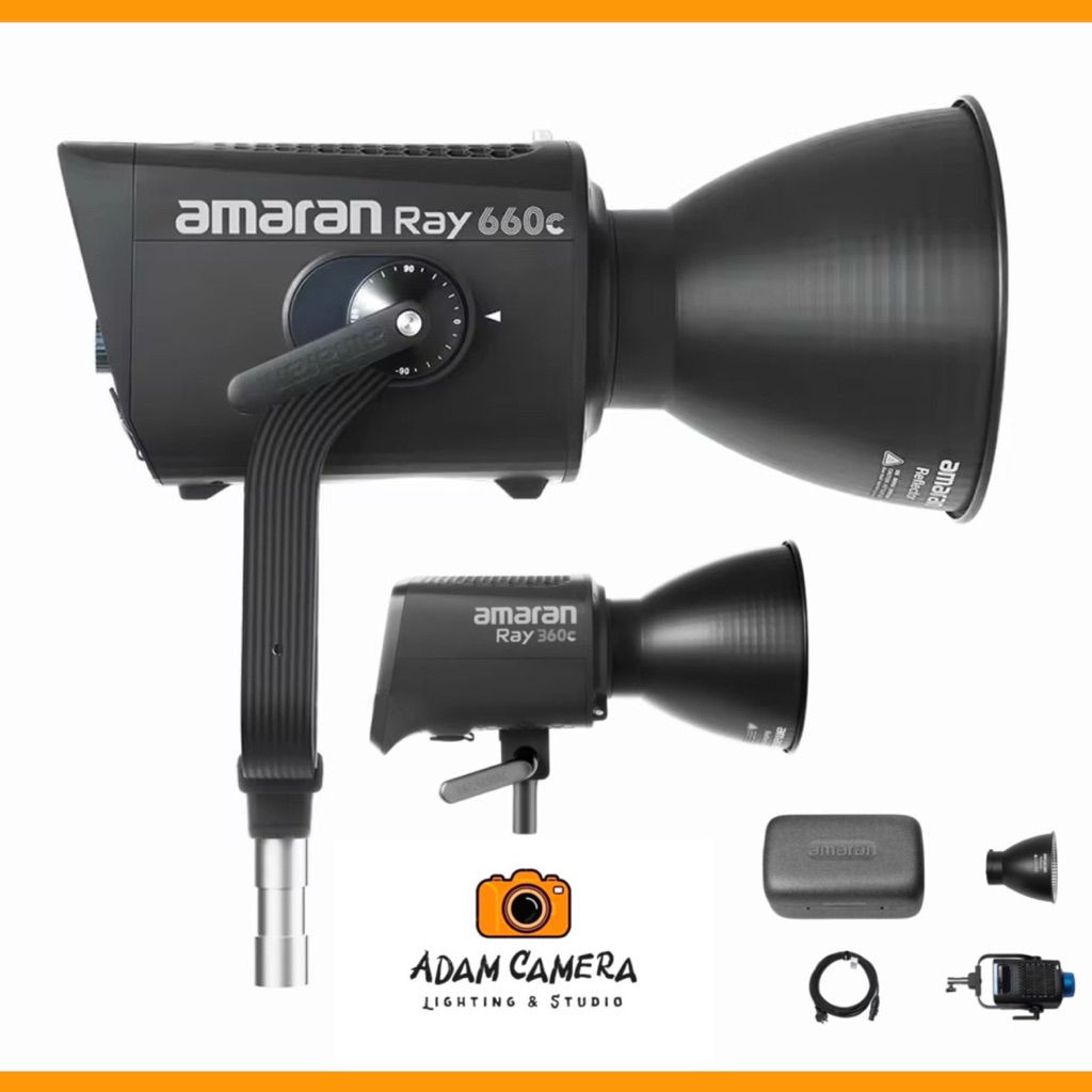 ĐÈN APUTURE AMARAN RAY 660C & 360C RGB FULL-COLOR (660W & 360W) - CHÍNH HÃNG,GIÁ TỐT