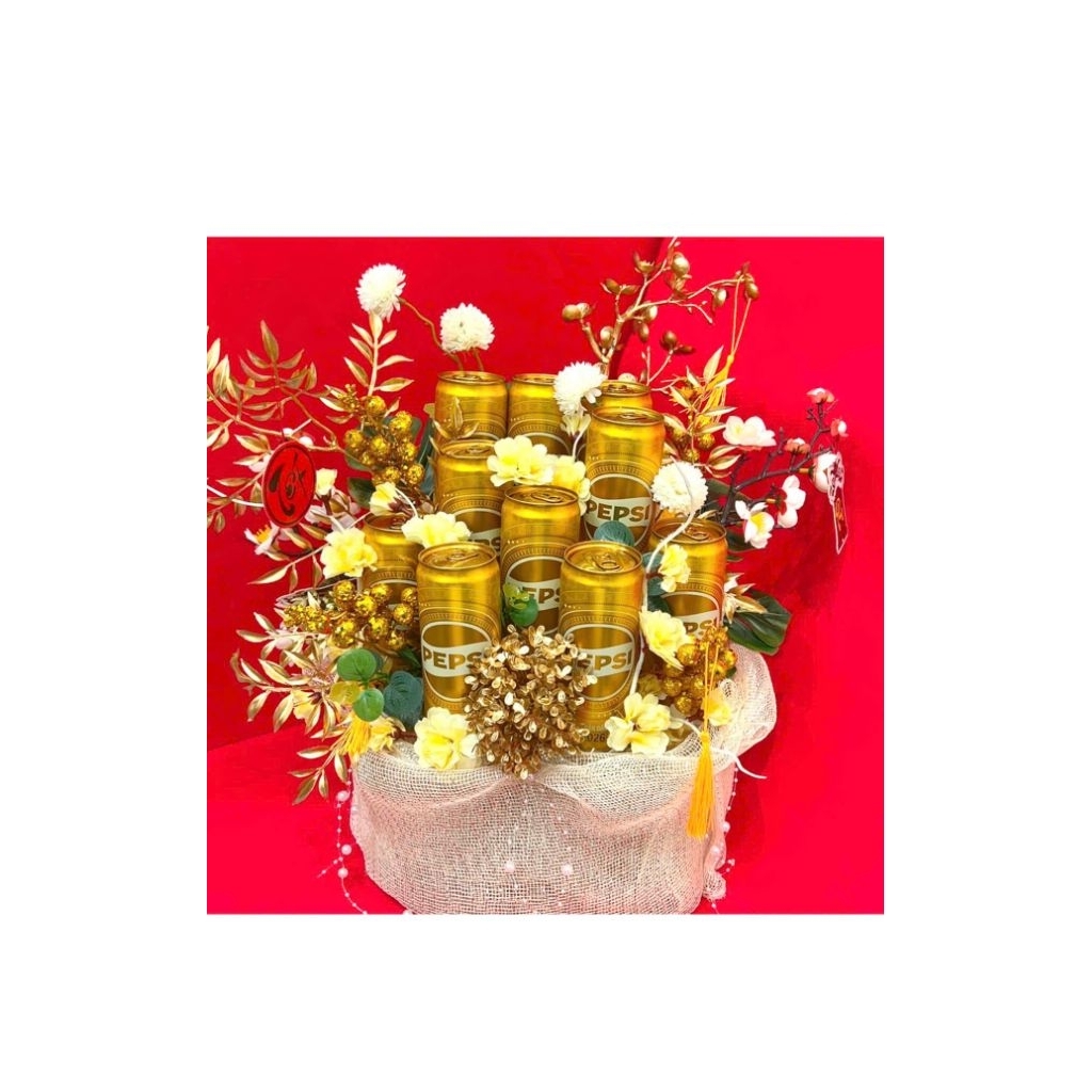 Pepsi phiên bản giới hạn, màu vàng ánh kim (Hinh anh shop tu chup)