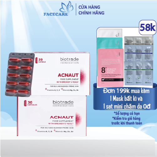 Viên Uống Biotrade Giảm Mụn Giảm Dầu