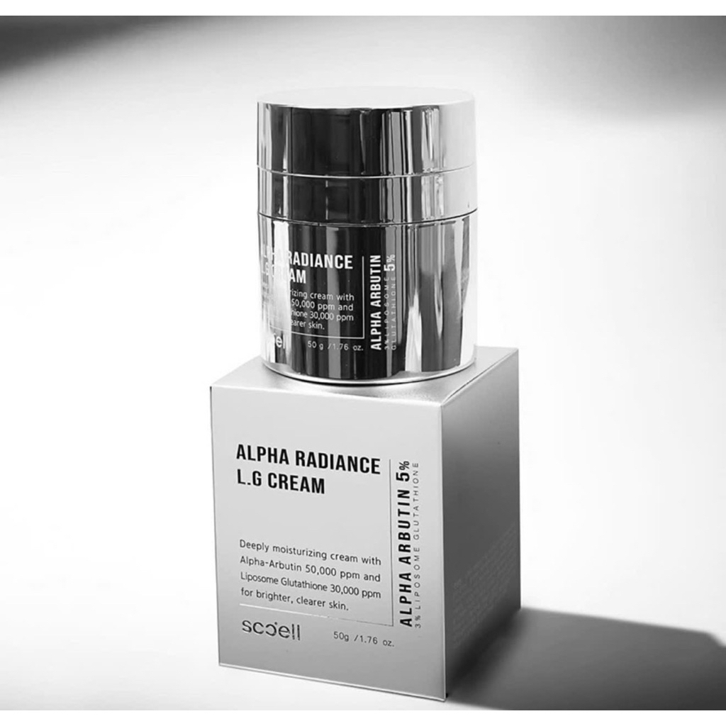 Kem Dưỡng Trắng Da Alpha Radiance L.G Cream Sccell 50ml