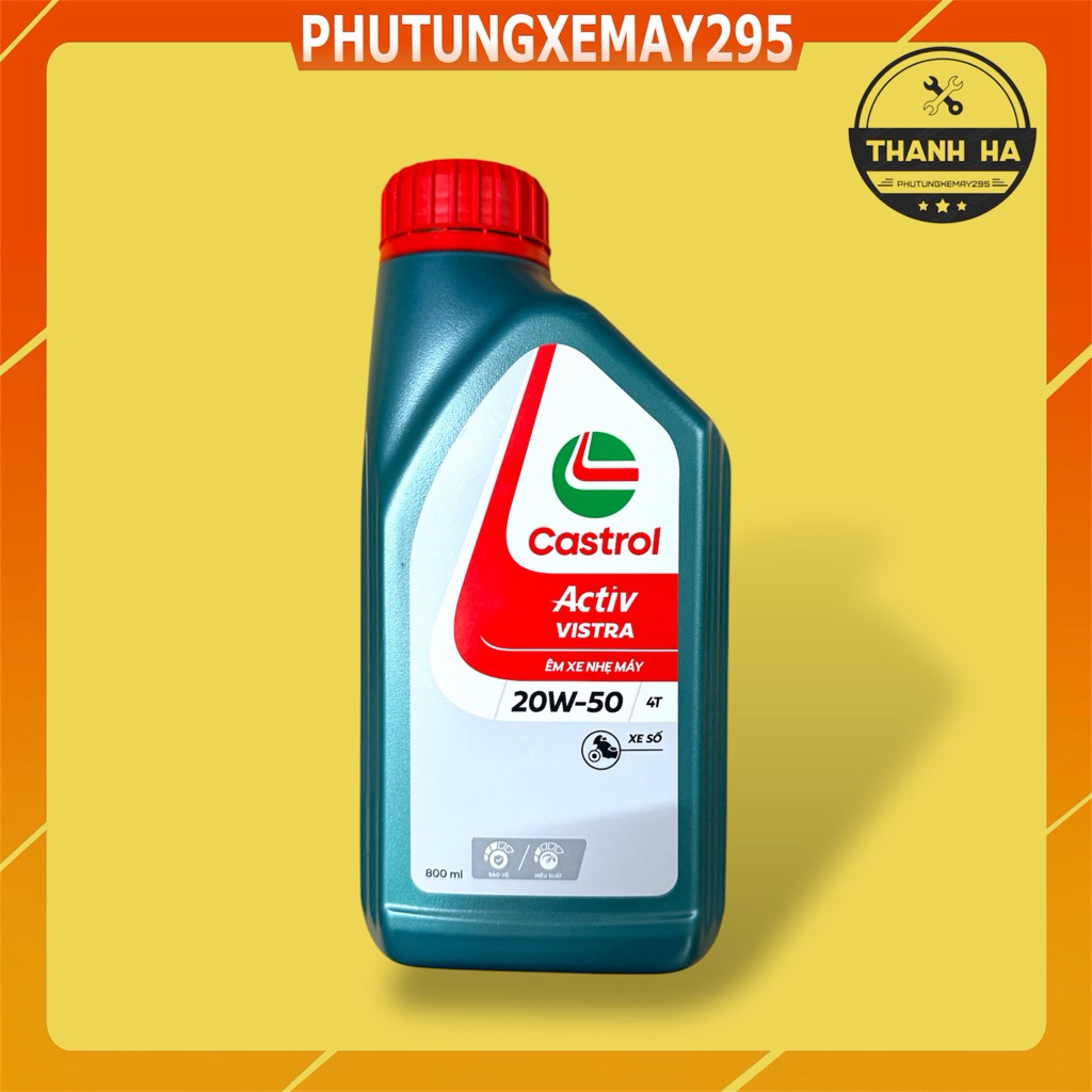 Dầu nhớt Vistra (Castrol Activ) cho xe số