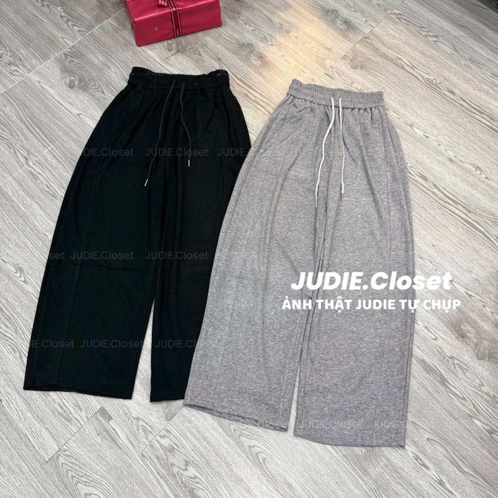 Quần Suông Nữ Thụng Chất Len Mịn QCCC Dáng Rộng ảnh thật JUDIE.Closet