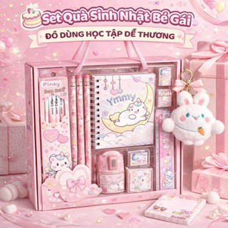 Set quà sinh nhật cho bé trai/bé gái - Đồ dùng học tập siêu xinh | Tặng thiệp