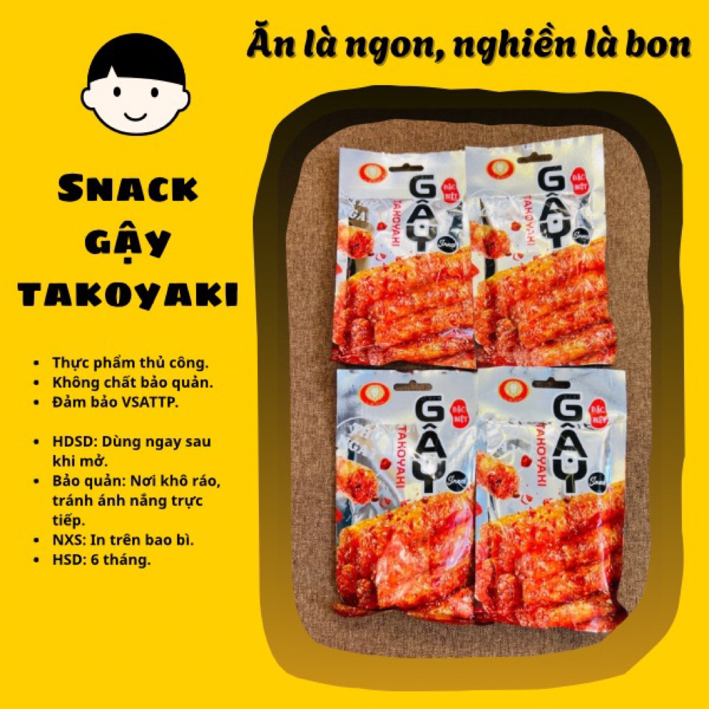 Snack Gậy TAKOYAKI Hiệu Leon
