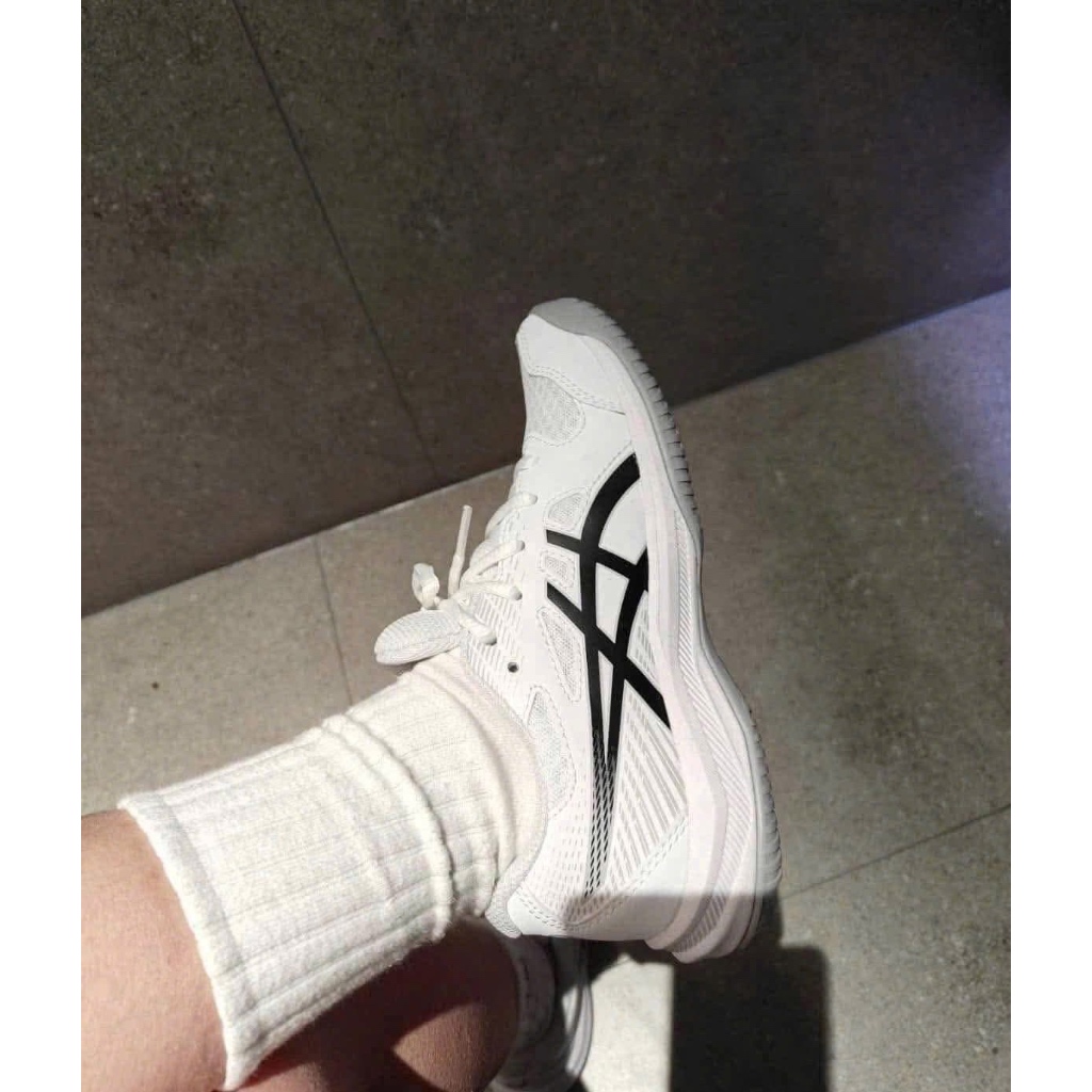 [ CHÍNH HÃNG ] Giày picklebal Asics Upcourt 6 code 1074A045-101 - Form ôm đi tăng size