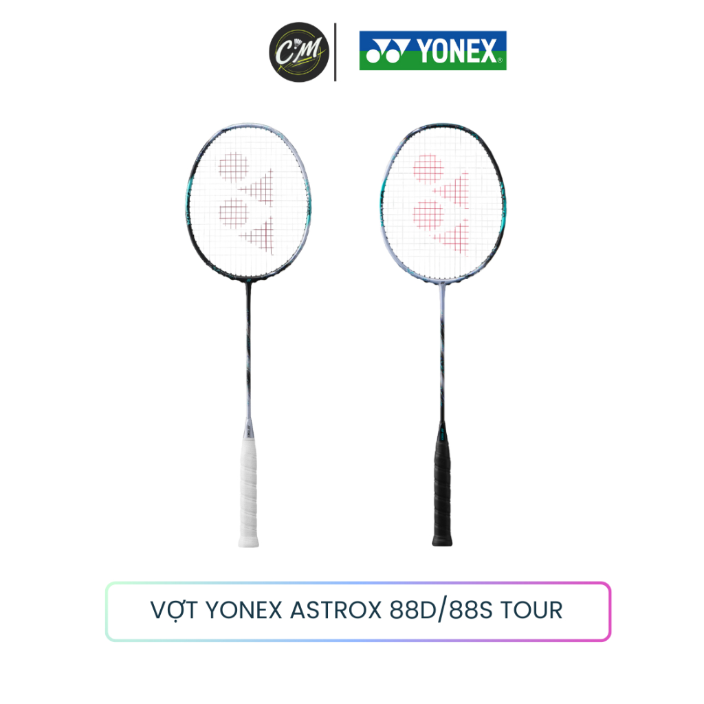 [HÀNG CHÍNH HÃNG] Vợt Cầu Lông Yonex Astrox 88D/ 88S Tour - Bộ Đôi Tấn Công, Phản Tạt