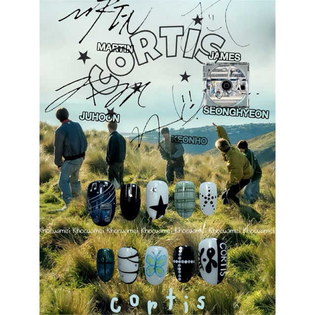 Nailbox Cortis - Nailbox Cortis vibe Joyride ( Ảnh thật 100%)