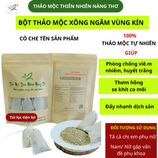 Thảo Dược Xông Ngâm vệ sinh làm sạch vùng kín, viêm nhiễm phụ khoa , viêm âm đạo, làm hồng se khít