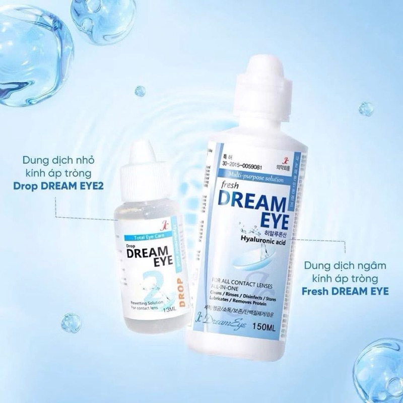 Nước Ngâm Lens Fresh Dream Eye – Dung Dịch Bảo Vệ & Làm Sạch Nước Nhỏ Mắt Fresh Dream Eye – Dưỡng Ẩm