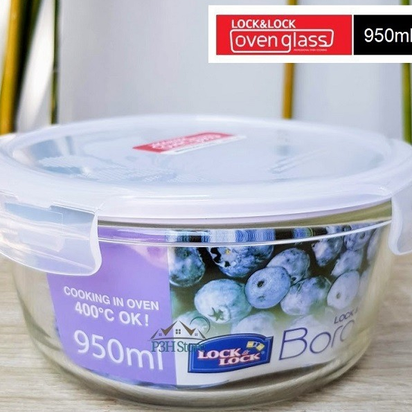 hộp thủy tinh lock&lock380ml, 650ml, 950ml - hộp thủy tinh lock&lock