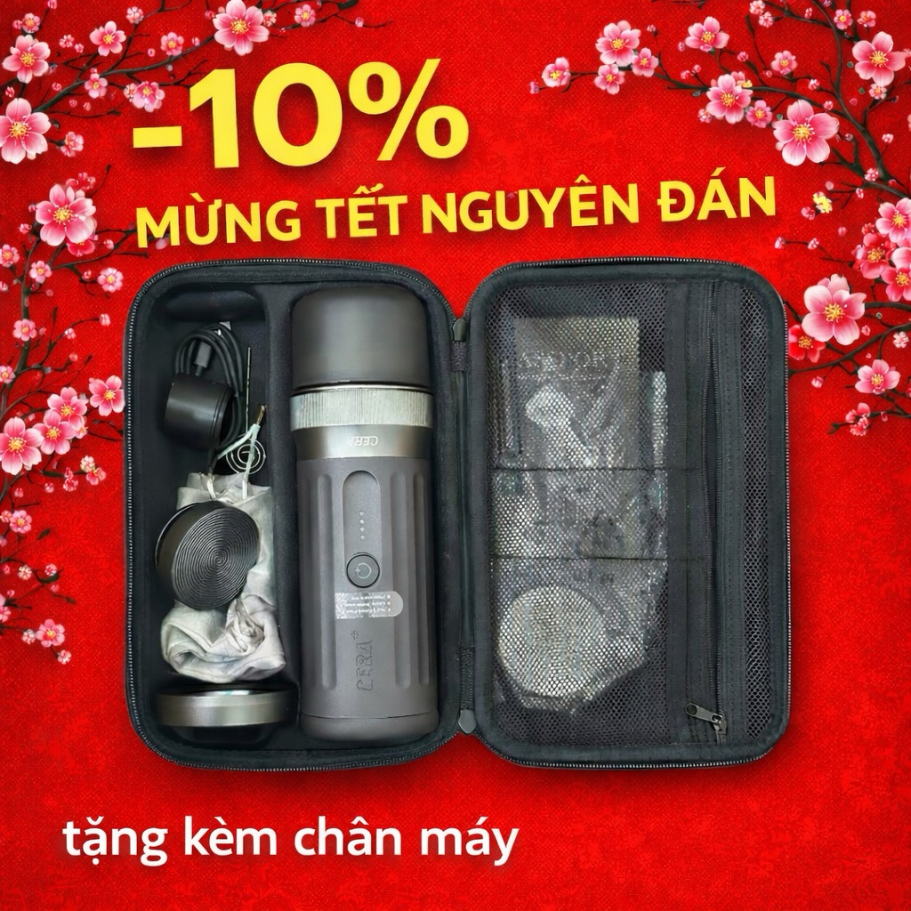 Máy pha cafe Cera pcm03s Max (giỏ 58mm)