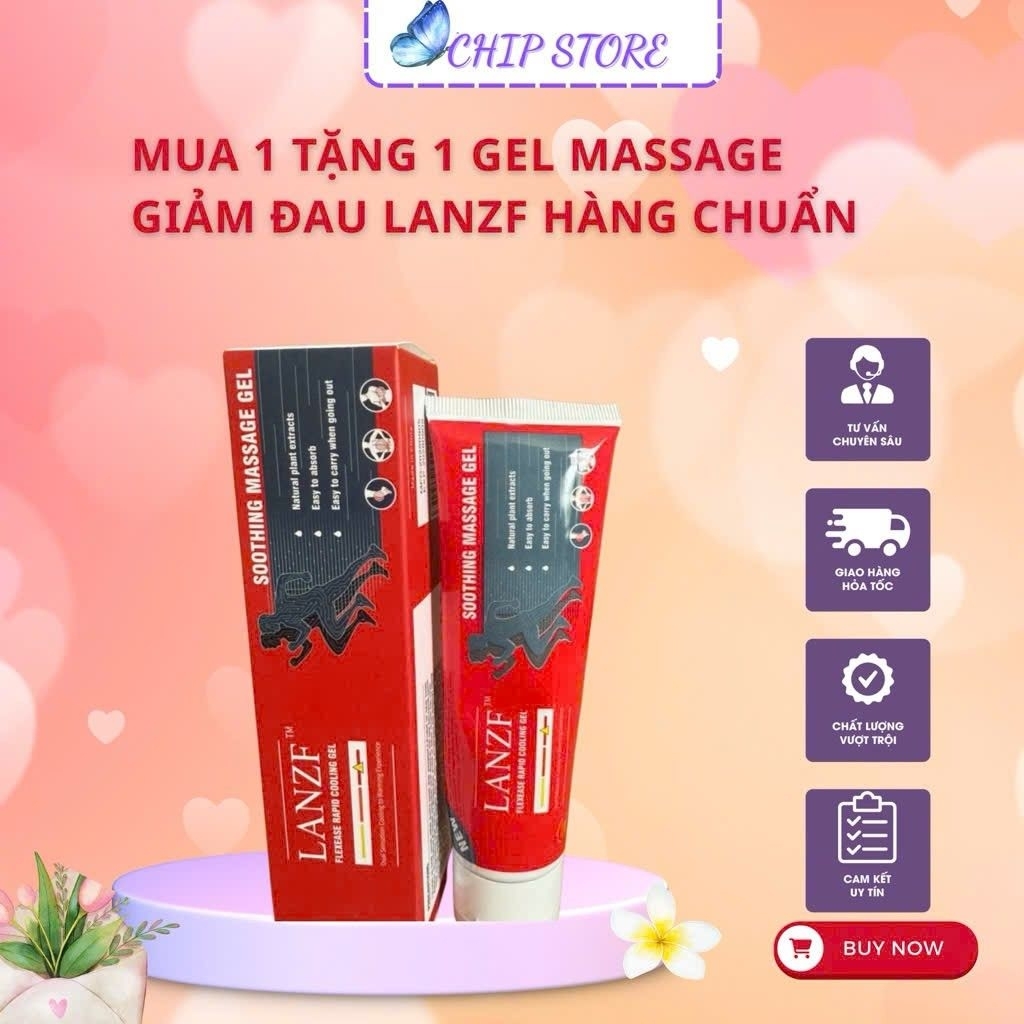 TOP- Kem Massage Giảm Đau Xương Khớp LANZF – Gel Xoa Bóp Chondroitin LANZF Phục Hồi Đau Xương Khớp, 