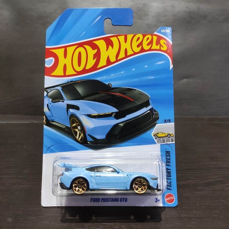 Xe mô hình Hot Wheels Basic 2026 C Case Ford Mustang GTD