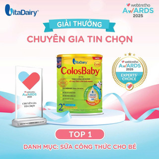 [Chính hãng] Colosbaby thanh nhạt số 0,1,2 800gr