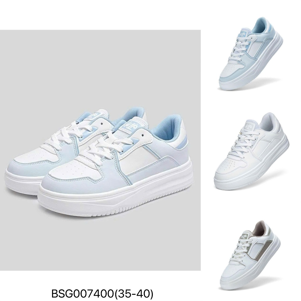 BITIS HELIO | Giày thể thao học sinh 35-40 bata sneaker nam nữ cổ thấp buộc dây đế bằng BSG007400