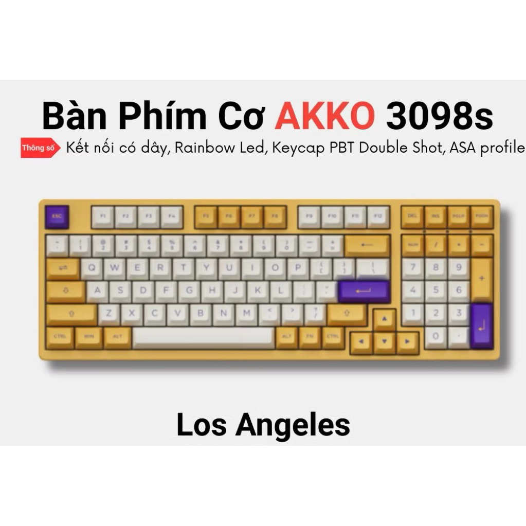 Bàn phím cơ Akko 3098s ( Like New )