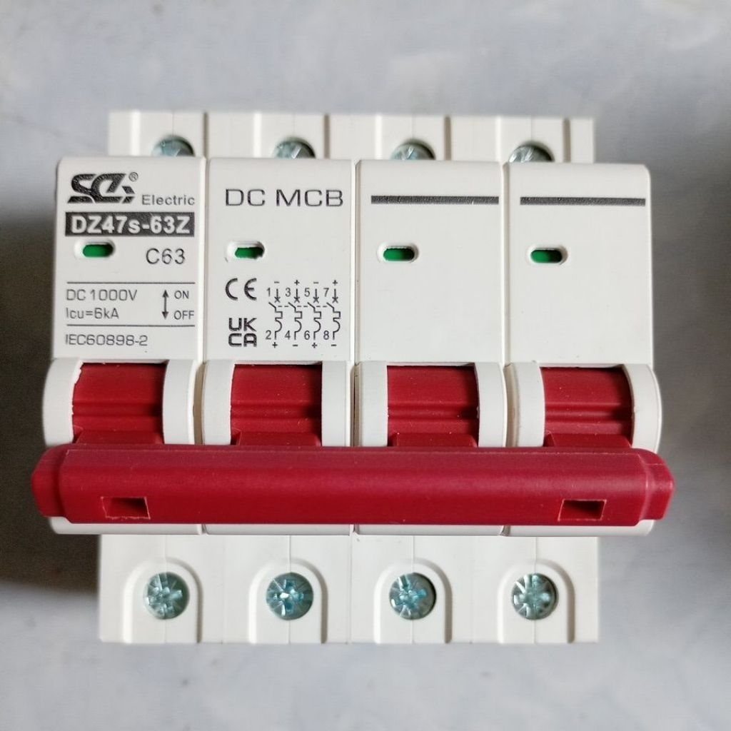 Bộ ngắt mạch (MCB) DC DZ47s-63Z