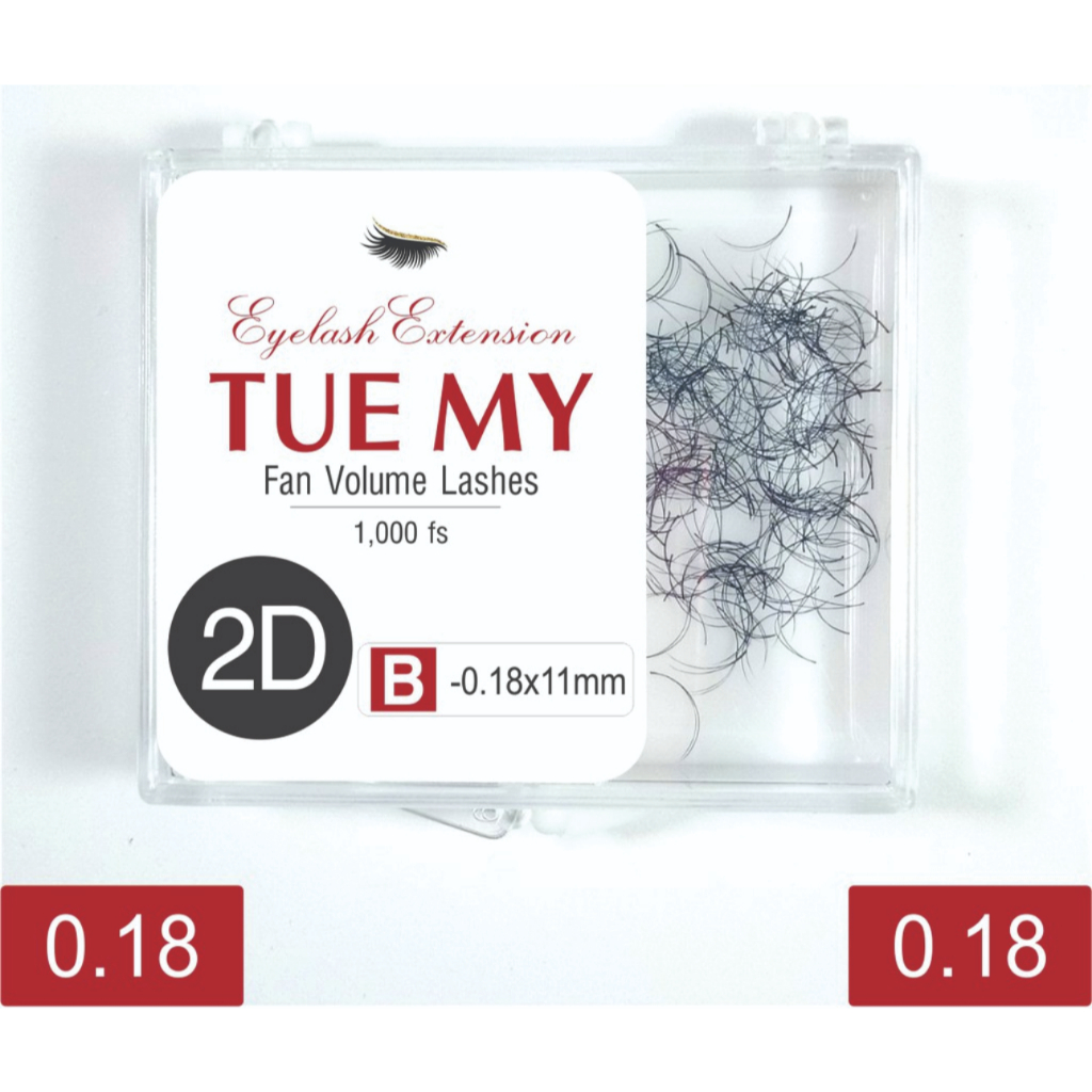Mi Lụa fan Volume 2D Sợi 0.18