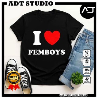 Áo thun I LOVE FEMBOYS - CAPTAIN BOY RHYDER - Quang Hùng MasterD - Underdogs - Đóm Jack - 7 Liêm Khiết