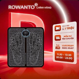 Thảm Massage Chân Vi Điện E12 Giúp Lưu Thông Khí Huyết, Giảm Đau Mỏi Chân, Máy Massage Chân Xung Điện