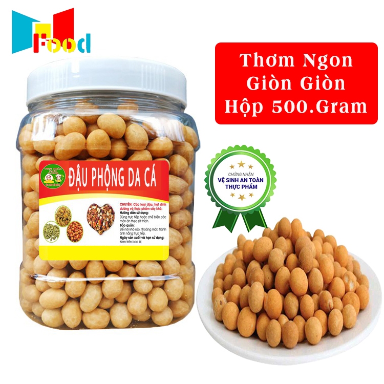 Đậu Phộng Da Cá Nước Cốt Dừa 500Gram
