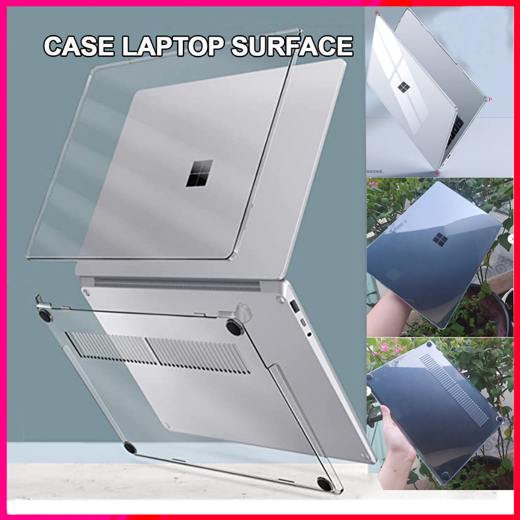 Ốp laptop Surface, case laptop Microsoft Surface go 3 4 5 Go 2 12.4 13.5 inch chống trầy xước