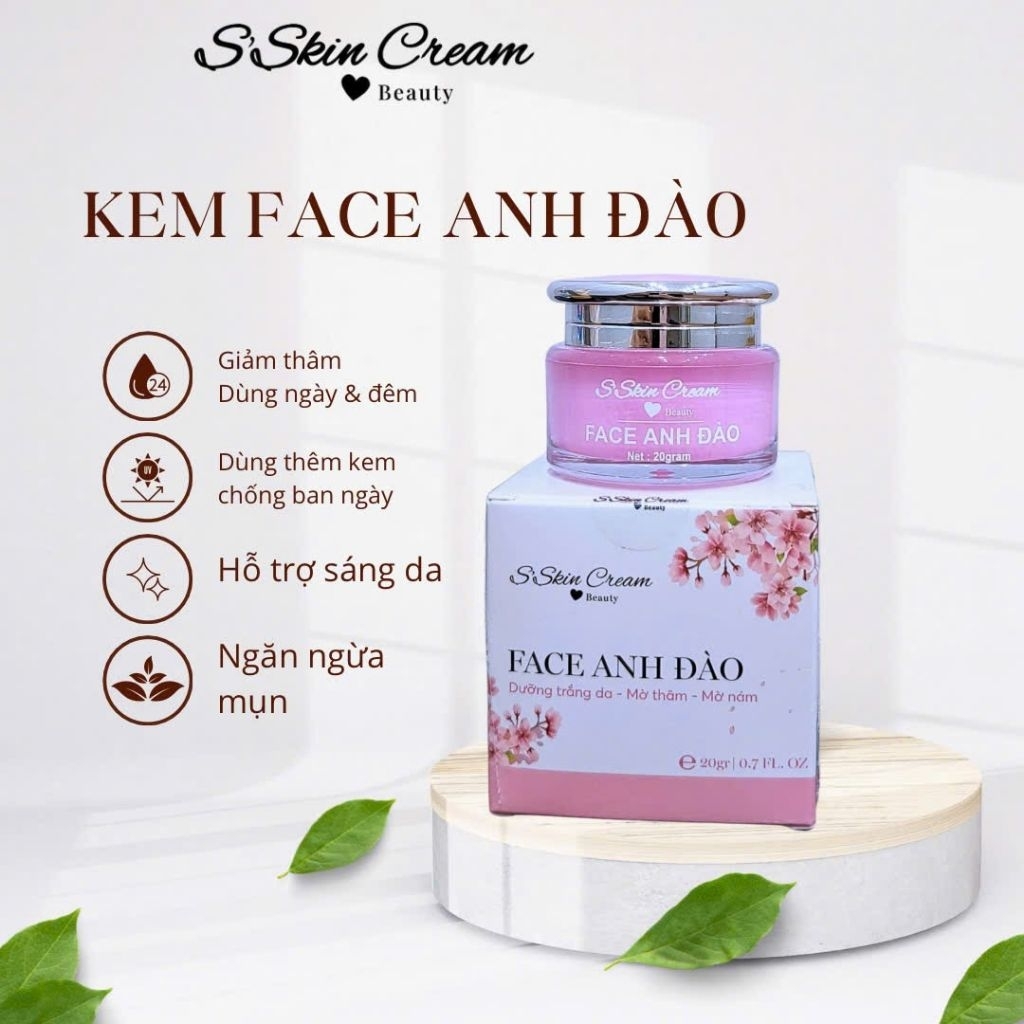 KEM HM STORE - Kem  20g_ phiên bản hộp mới ( mua trên video SHOPPE)
