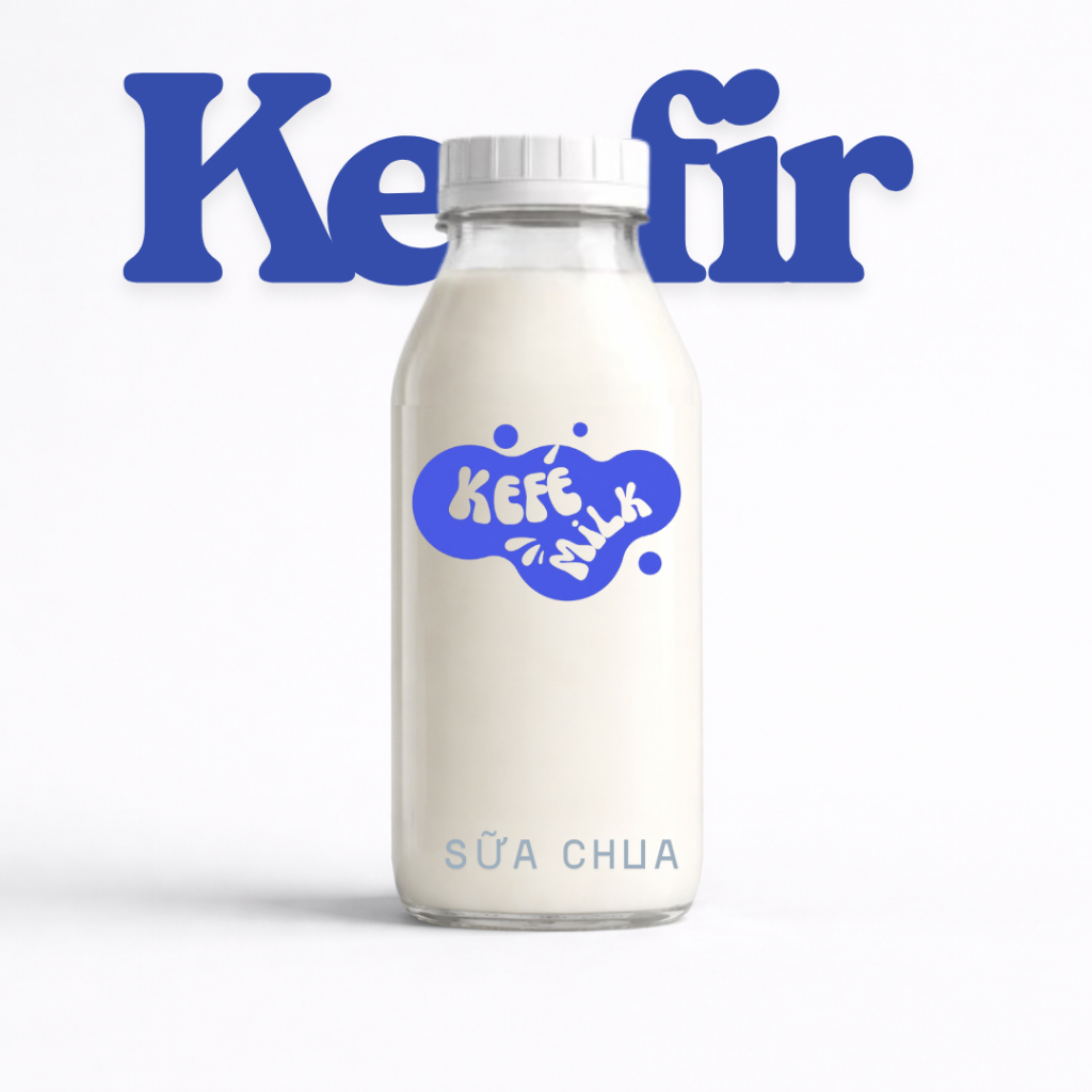 Sữa Chua Kefir KEFÉ Milk | Lên Men Tự Nhiên | Chua Dịu Dễ Ăn