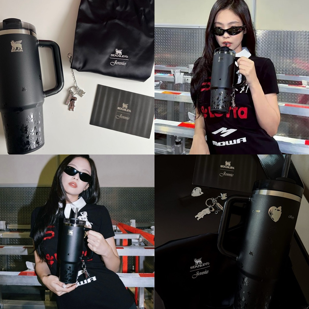 [CHÍNH HÃNG FULLBOX] LY GIỮ NHIỆT STANLEY X JENNIE - 30oz/887ml (KÈM ỐNG HÚT)