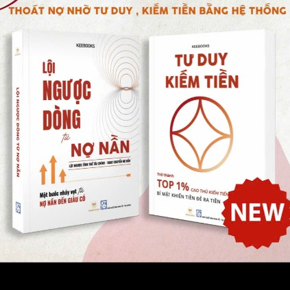 Sách - Combo 2 cuốn Kiếm Tiền Từ Lãi Kép + Tư Duy Kiếm Tiền