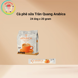 Cà phê sữa Trần Quang Arabica 24 ống x 20 gram