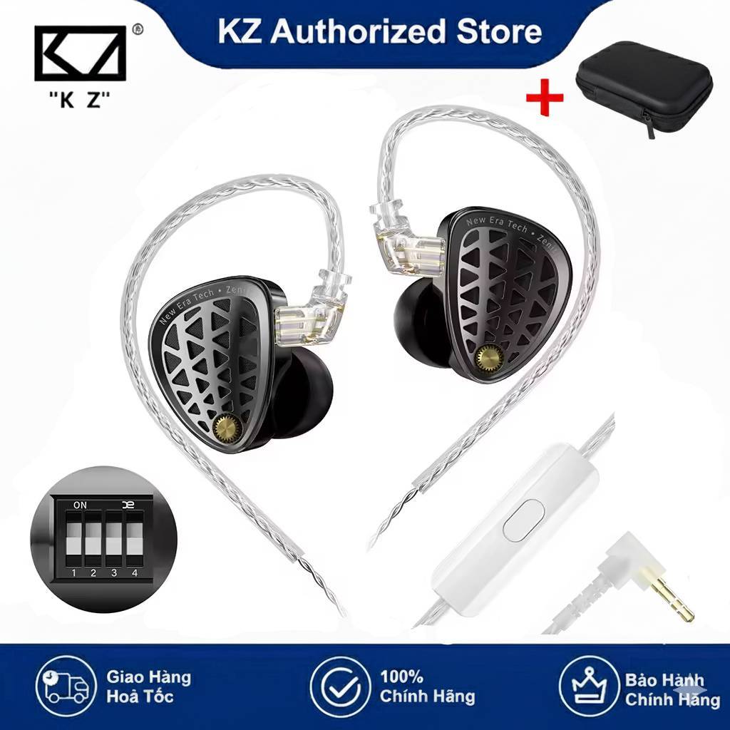 Tai Nghe KZ Phantom Chính Hãng – Siêu Phẩm Gaming | Âm Thanh Định Hướng FPS | Tối Ưu Âm Bass & Chi T