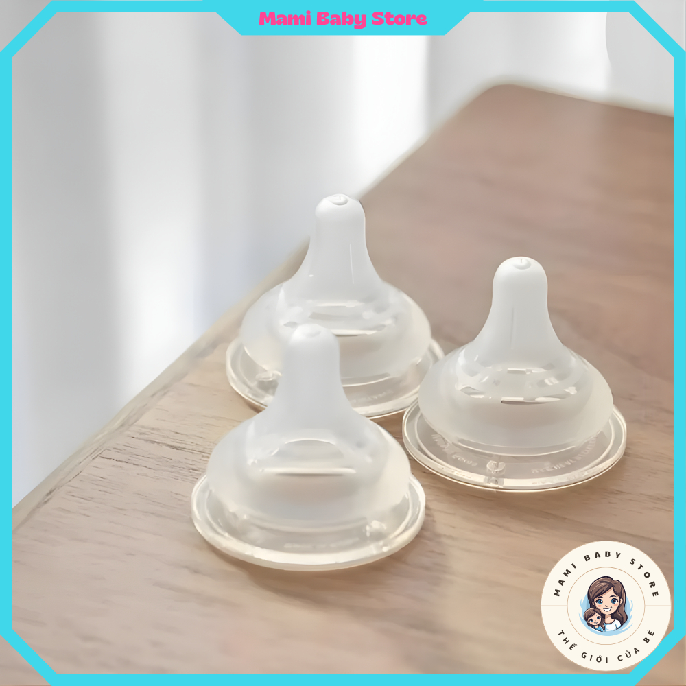 Núm Ti Thay Thế Cho Bình Sữa Cổ Rộng Hình Mèo, Sư Tử | Bình Sữa Jubon ,IOBABY