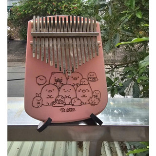TẶNG Một gói 50 miếng sticker KHI MUA Đàn Kalimba 17 Phím CBS17K Cute  Âm Thanh Trong Trẻo, Tặng Trọn Bộ Phụ Kiện