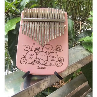 TẶNG Một gói 50 miếng sticker KHI MUA Đàn Kalimba 17 Phím CBS17K Cute  Âm Thanh Trong Trẻo, Tặng Trọn Bộ Phụ Kiện