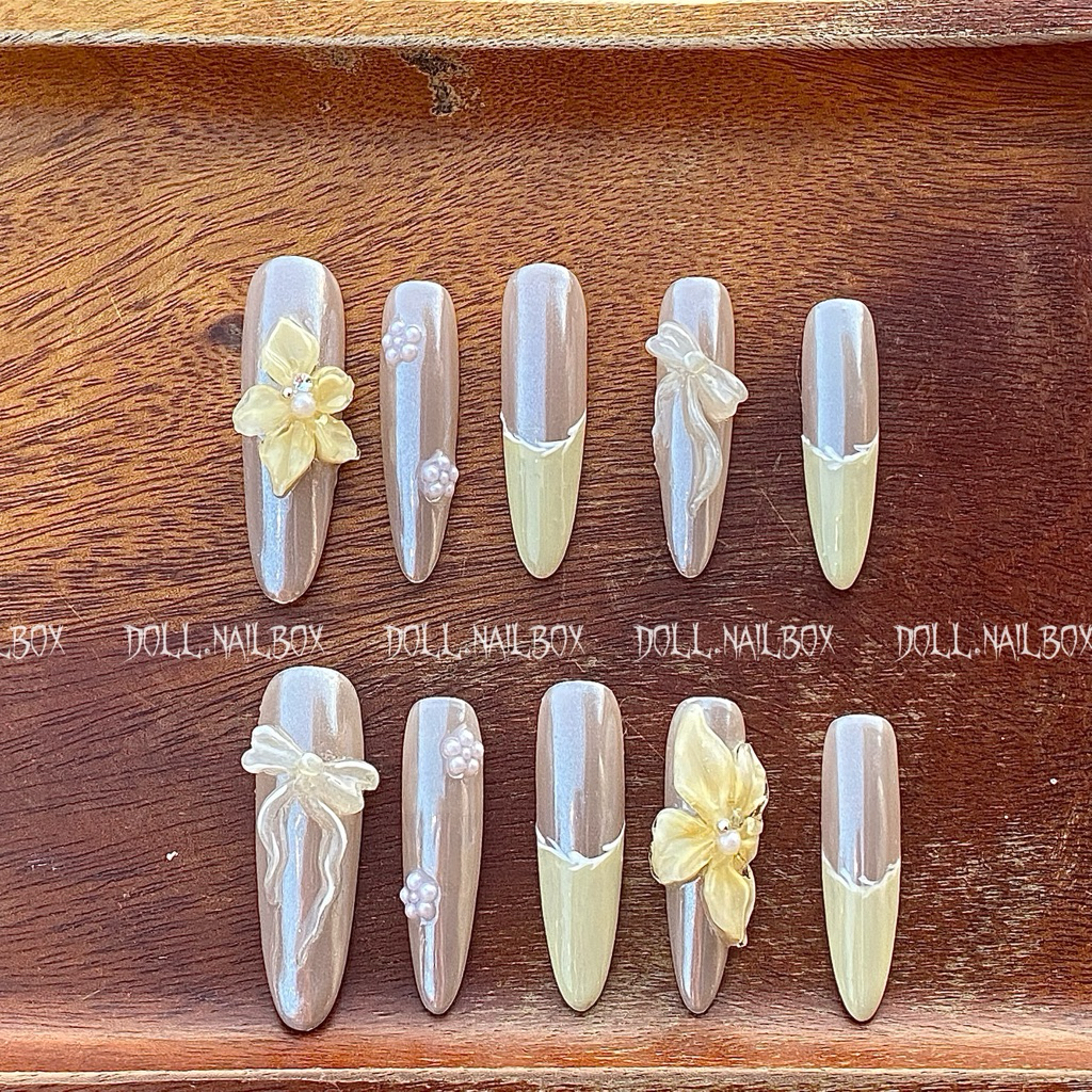 Nailbox style Douyin tiểu thư ( Ảnh thật 100%)