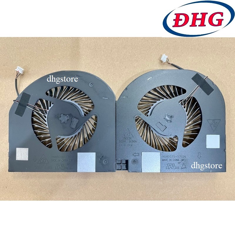 Fan quạt tản nhiệt CPU-GPU laptop Dell Precision 7730 7740  M7730 M7740 7JV64 0FHD6 DC5V