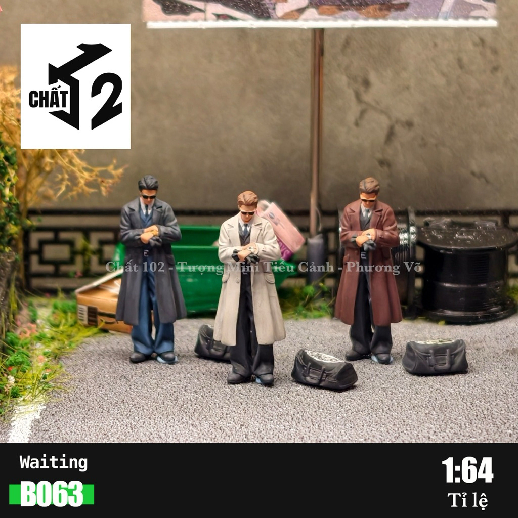 Mô hỉnh 1/64 Figure Nam WAITING