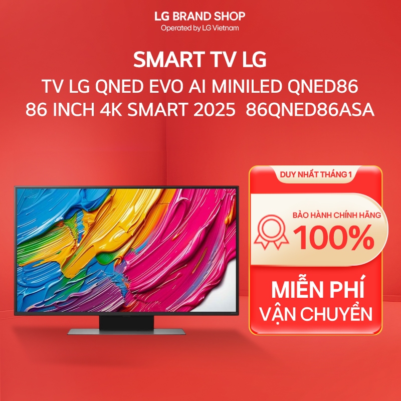 43QNED81ASA - Smart TV LG 43 Inch QNED AI QNED81 4K 2025