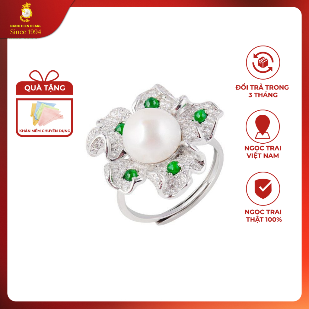 Nhẫn ngọc trai Freshwater SR0224