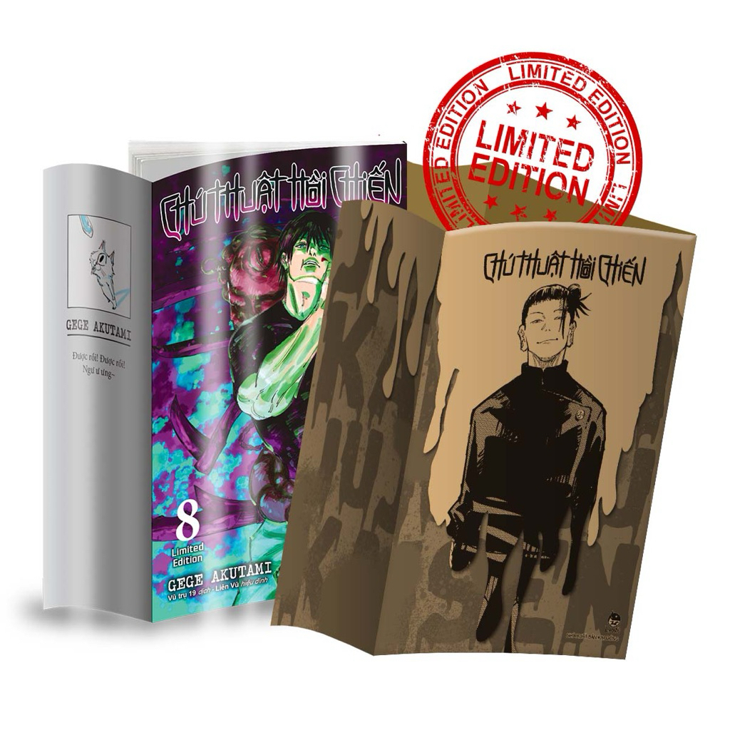 Truyện tranh | Chú thuật hồi chiến - Tập 8 - Bản Giới Hạn - LIMITED EDITION - JJK